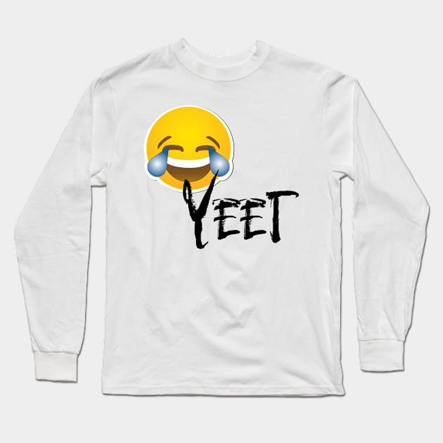 Yeet Long Sleeve T-Shirt by ColorFlowCreations